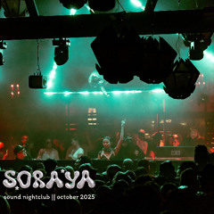 soraya @ sound nightclub, los angeles || october 2025 *ੈ✩‧₊˚