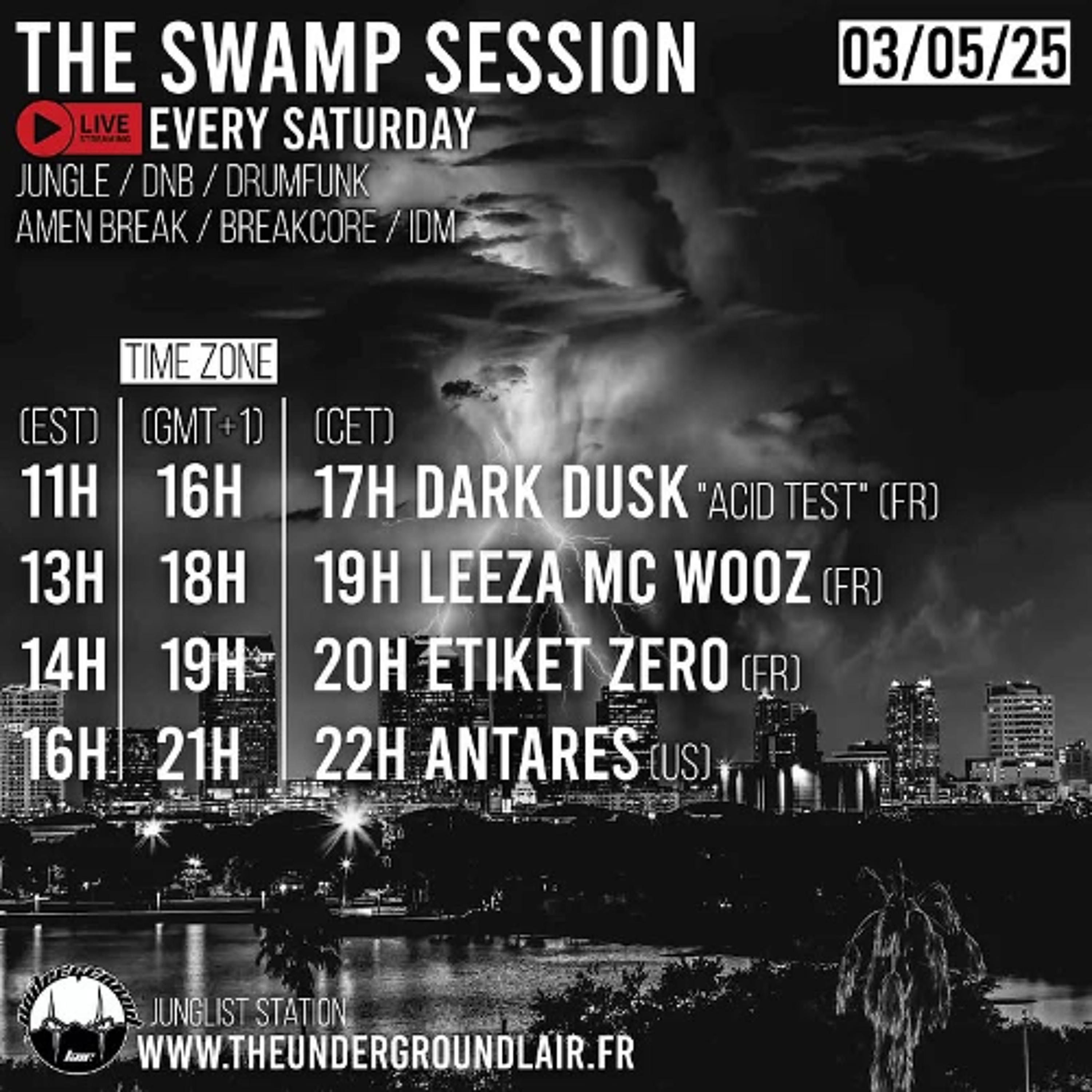 Antares LIVE on The Underground Lair The Swamp Session 3.5.25 episode artwork