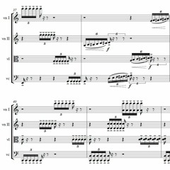 Pawel Strzelecki: 3. Scherzo [String Quartet No. 3 (2019)].
