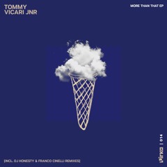 Tommy Vicari Jnr - More Than That EP (Incl. DJ Honesty & Franco Cinelli Remixes) [PRK014]