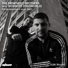 The Menendez Brothers w/ Sicknote (Disc World) - 28 January 2022