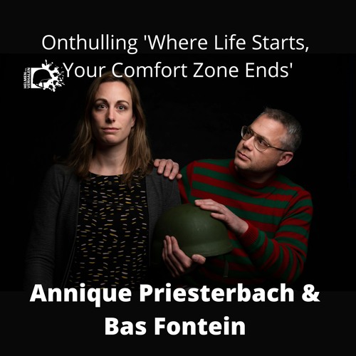 Onthulling 'Life Starts Where Your Comfort Zone Ends' met Annique Priesterbach en Bas Fontein