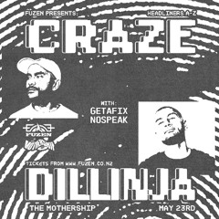 GETAFIX @ MOTHERSHIP OPENING FOR DJ CRAZE & DILLINJA MAY 2025