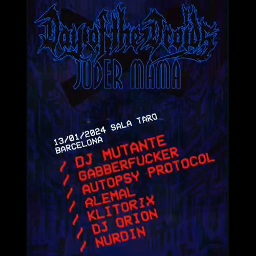 Gabberfucker Live @ Day Of The Droids X J0der Mama -- 13/01/2024
