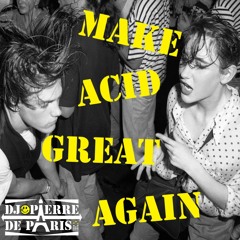 MAKE ACID GREAT AGAIN : an Acid House DJ mix by PIERRE DE PARIS