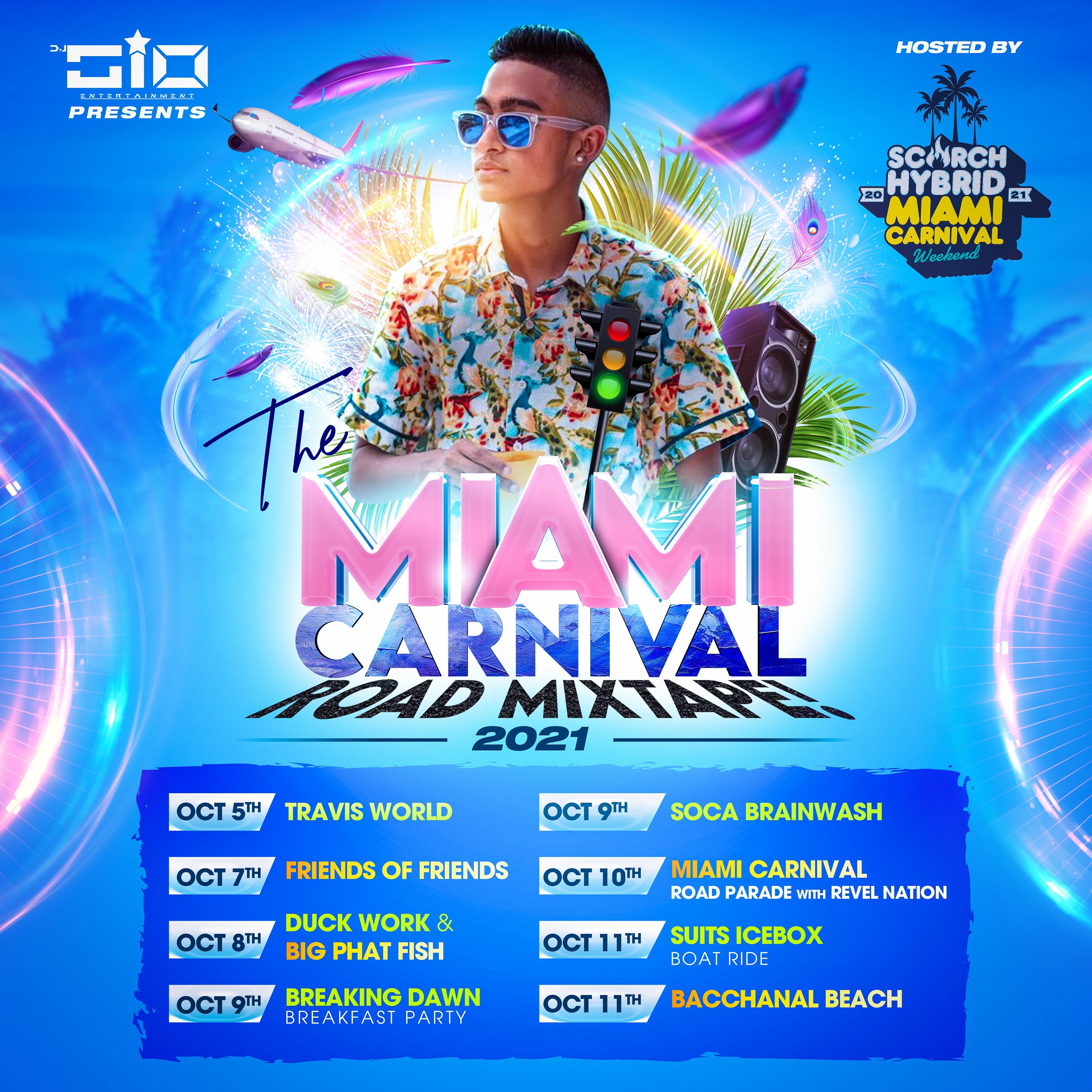 Dj Gio Presents The Miami Carnival Road Mixtape 2021!