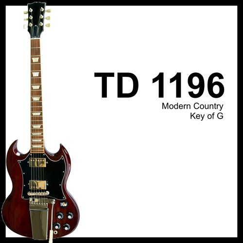 TD 1196 Modern Country. Become the SOLE OWNER of this track!