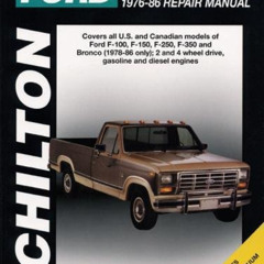 [Free] EPUB ✏️ Ford Pick-ups and Bronco, 1976-86 (Chilton Total Car Care Series Manua