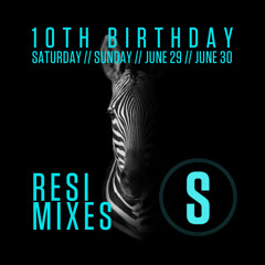 Saturo Sounds 10th Birthday - Resi Mixes