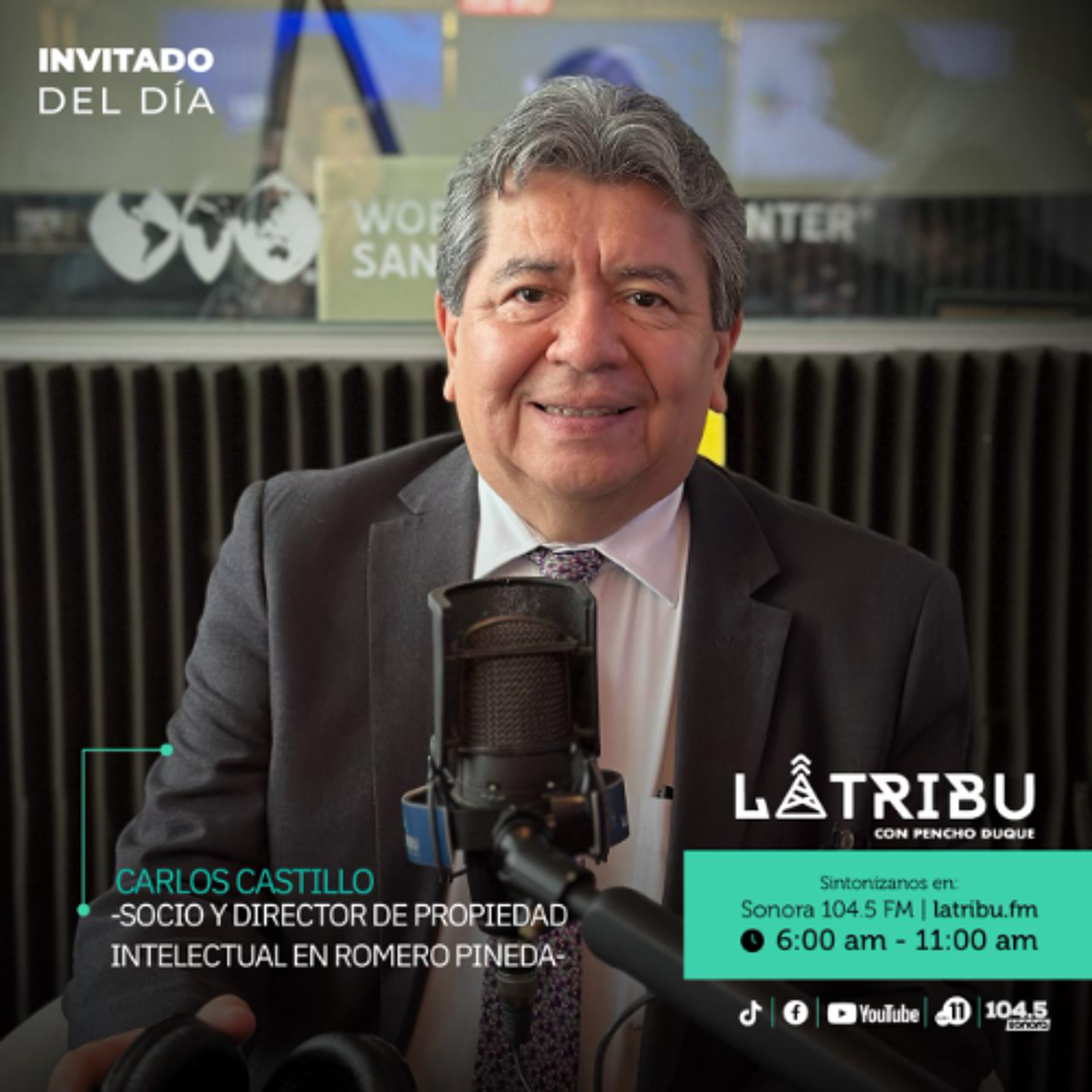 Carlos Castillo - Socio y Director de Propiedad Intelectual en Romero Pineda.