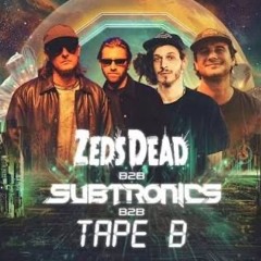ZEDS DEAD B2B SUBTRONICS B2B TAPE B @ Decadence Colorado LIVE