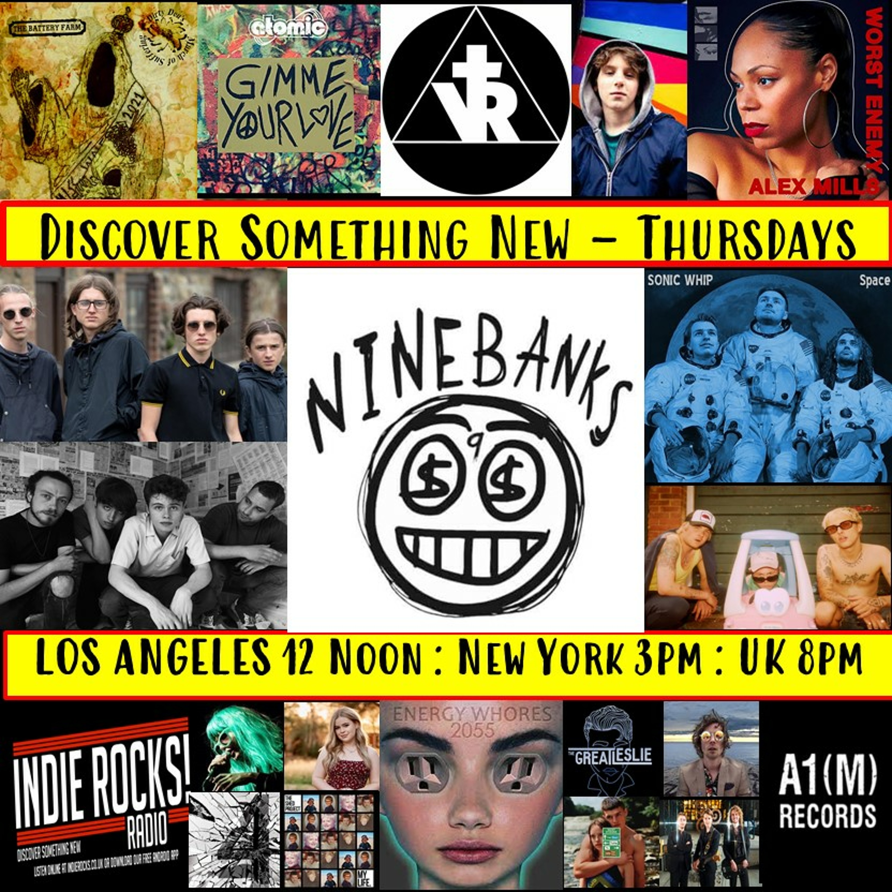A1M new Music Show - Discover New Music - Indie Rocks Radio