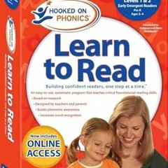[Read] E-book Hooked on Phonics Learn to Read - Levels 1&2 Complete: Early Emergent Readers (Pr