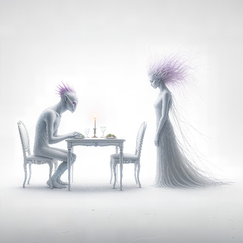 Dinner with the inside monster