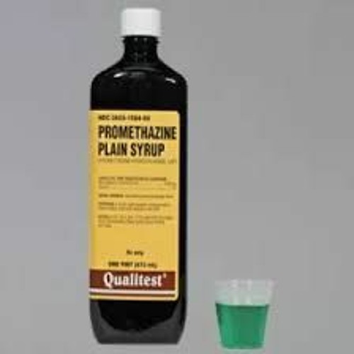 yellow promethazine codeine syrup
