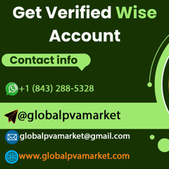Buy Verified Wise Account - USA PVA Marketing