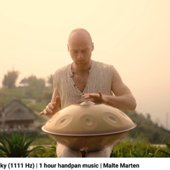 Between Earth and Sky (1111 Hz)  1 hour handpan music  Malte Marten