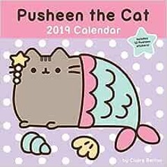 [PDF] Read Pusheen the Cat 2019 Wall Calendar by Claire Belton