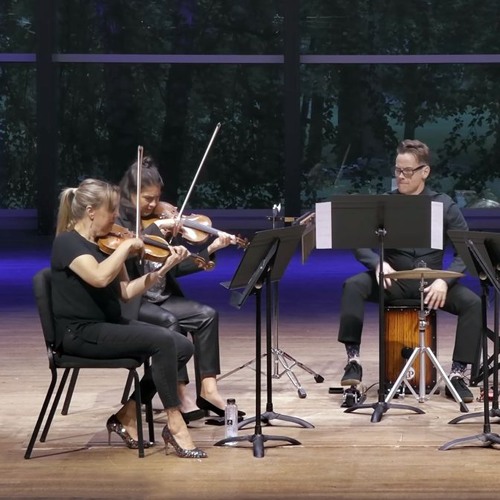 Wound Up for String Quartet and Cajón
