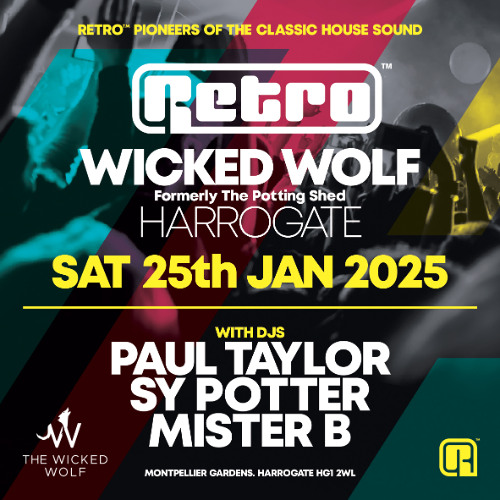 Sy Potter Closing Set - Retro - The Wicked Wolf, Harrogate
