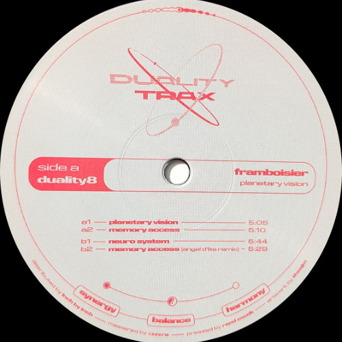 Framboisier ─ Memory Access [DUALITY8]