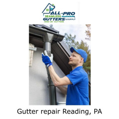 Gutter repair Reading, PA