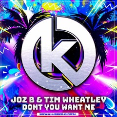 Joz B & Tim Wheatley - Dont You Want Me (Out Now)