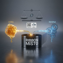 Ribbon Misto (Cera-Resina) O Campeão de Custo-Benefício na Impressão de Etiquetas Térmicas
