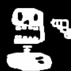 * Papyrus prepares to use his special attack.
