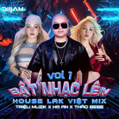 BẬT NHẠC LÊN VOL 1 - HOUSE LAK VIỆT MIX 2025 - DJ TRIỆU MUZIK x HẠ AN X THẢO BE BE