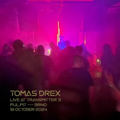 Tomas Drex - Live at Transmitter 3 - pul.pit, Brno (18 October 2024)