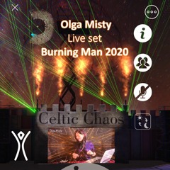 Olga Misty - Burning Man Set (02 Sept 2020) Celtic Chaos Castle