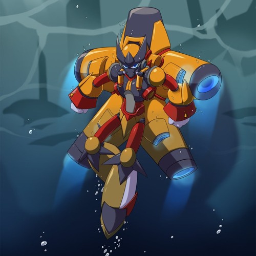 Mega Man X Corrupted - Submarine Ocean (Force Starfish Stage)