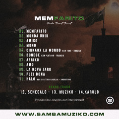MemFarito 2024 - Kantlistoj de la Muzikalbumo de Samba - www.sambamuziko.com