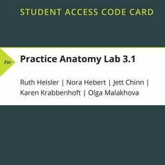 ⚡Read🔥Book Practice Anatomy Lab 3.1 Lab Guide -- Website Access Code Card
