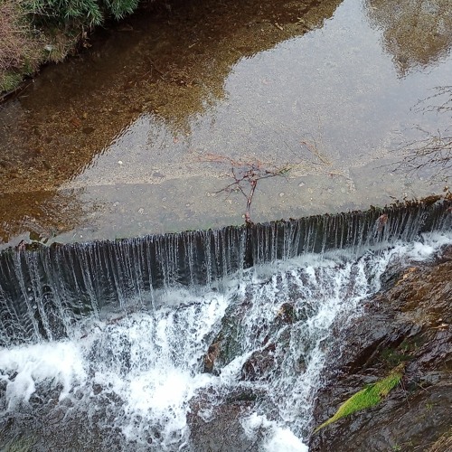 Sous le pont de la Gardonette, à Génolhac