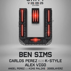 ALEX VIGO - WARM UP BEN SIMS at MOSS CLUB by UNITY TECHNO 26 09 2025