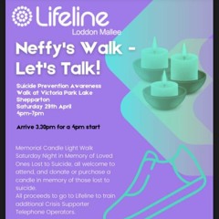Plemo Interviews Steve 'Neffy' Neff about Neffy's Walk for suicide prevention awareness - 28.4.23