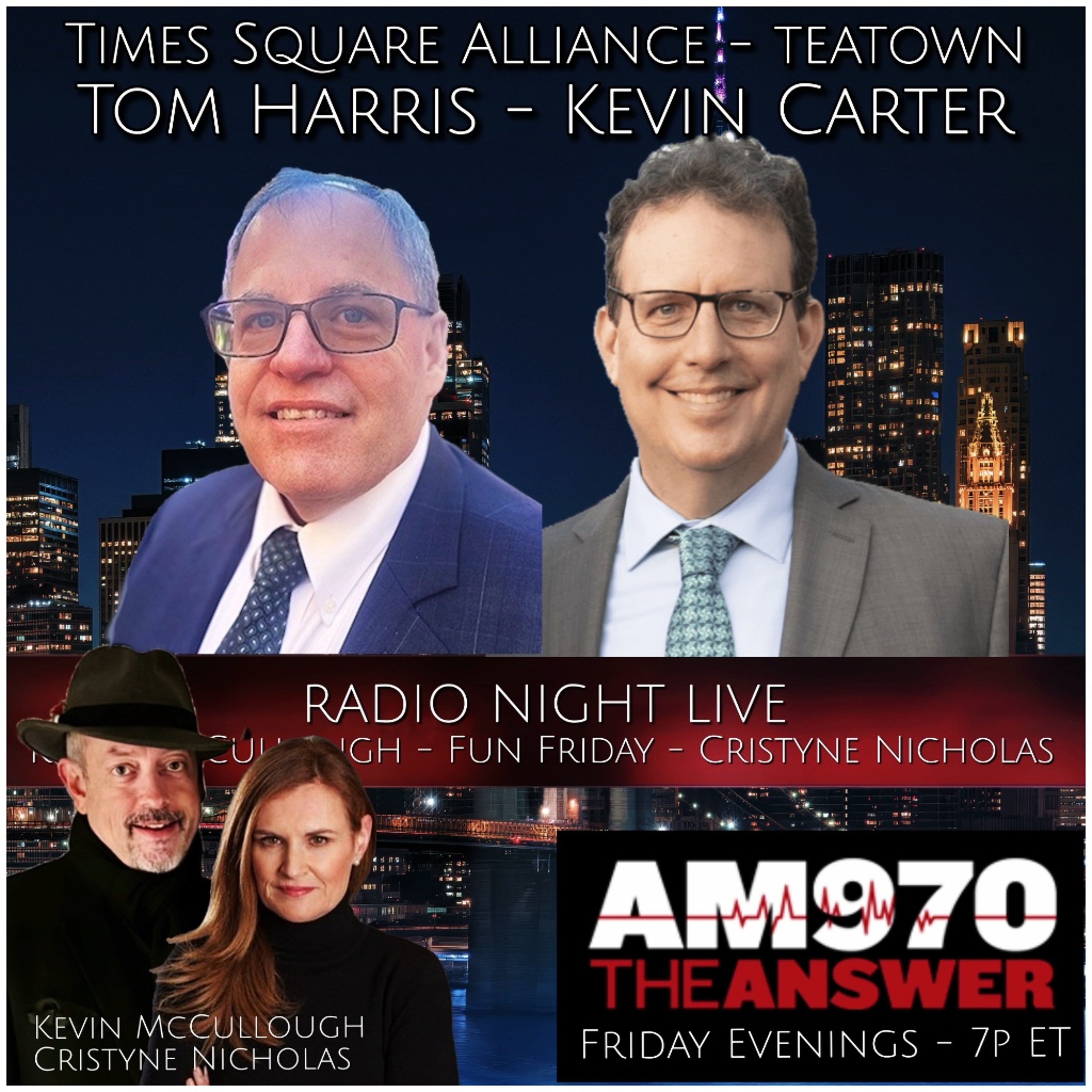 Kevin Carter (Teatown) & Tom Harris (Times Square Alliance)