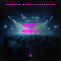 Sunlike Brothers & Blaze U, Sandëro & Carl Lazy - Say It Right