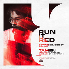 Tamen & Mc Manaki -  Live At Run It Red - Oct 7 2023