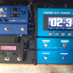 Majestic SY1000 + HX-stomp