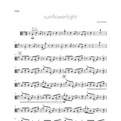 sunflowerlight (2019) for viola