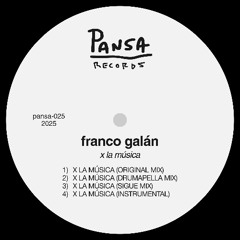 X LA MUSICA (INSTRUMENTAL MIX)