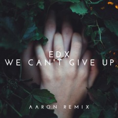 EDX - WE CAN'T GIVE UP (AARON REMIX)