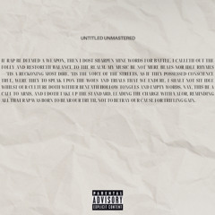 Untitled Unmastered