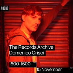 Domenico Crisci - The Records Archive - 15 November 24
