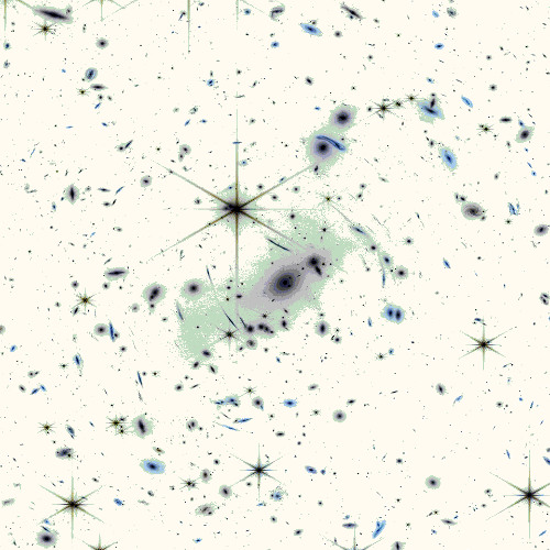 All that space had