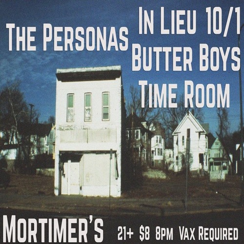 BUTTER BOYS @ Mortimer's 10-01-21
