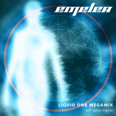 LIQUID DNB MEGAMIX WITH IMPROV GUITAR  🩵🎸🎶  ATMOSPHERIC & BEAUTIFUL CHILL VIBES